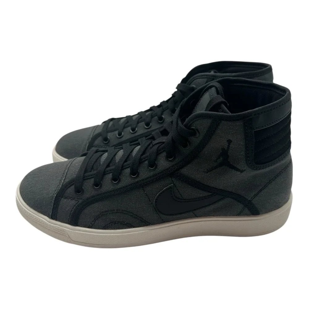 Air Jordan Sky High OG Shoes Mens 10.5 Black Sail Grey White Sneakers 819953-011